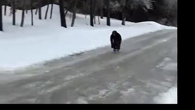 Downhill Skating at Greenhill Lake