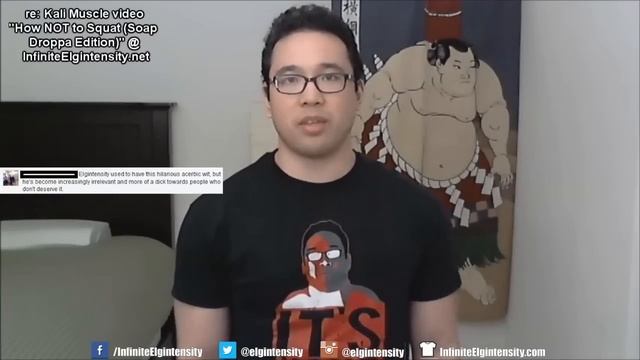 Reading Mean Comments (re: Kali Muscle Squat Video)