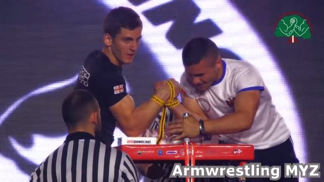 Arm Wrestling Senior 70kg 2017 IRAKLI ZIRAKASHVILI