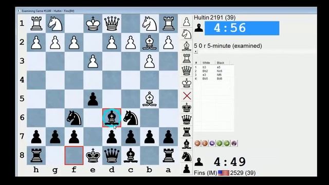 Online chess blitz #51