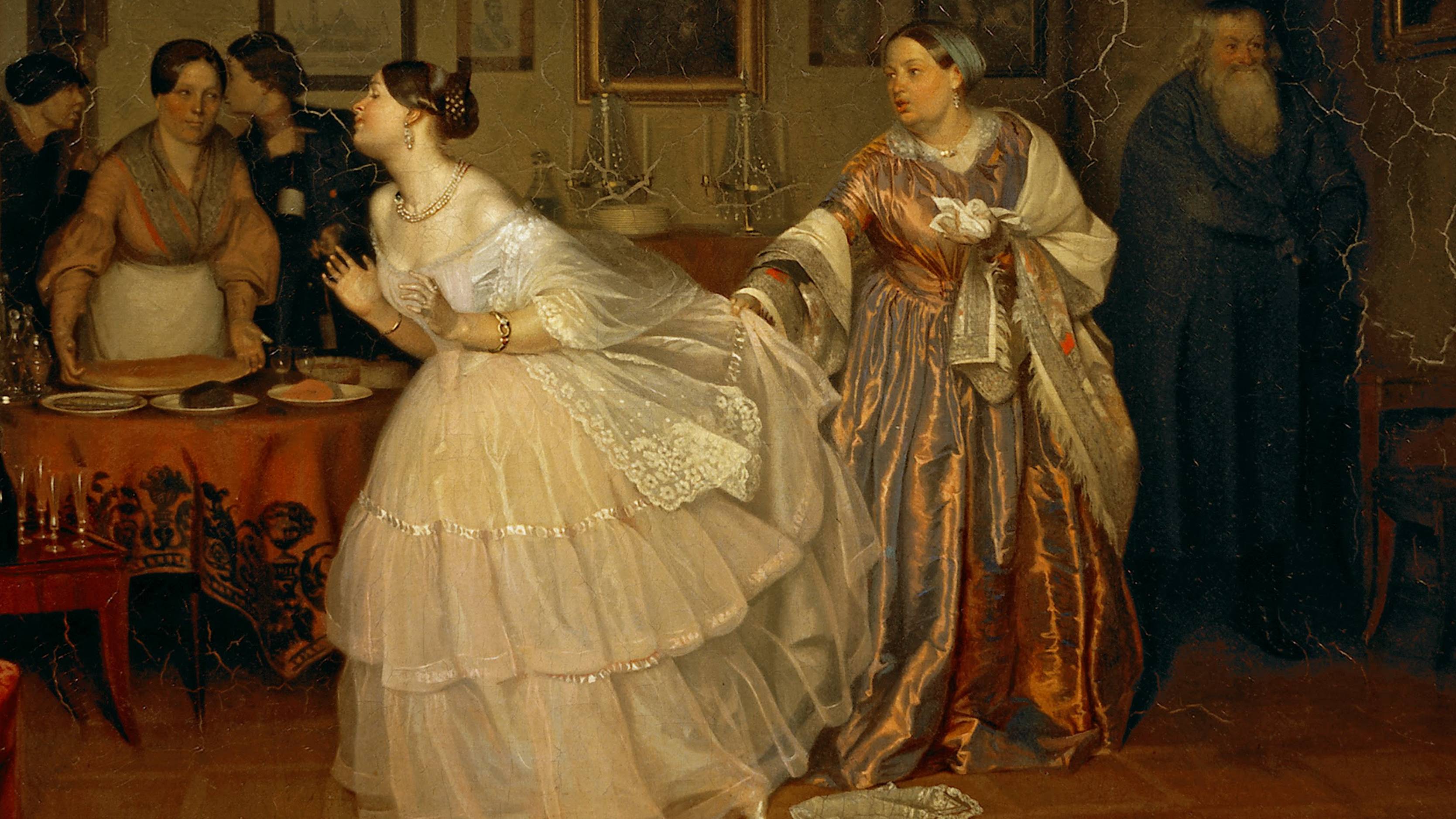 Павел Федотов
Сватовство майора. 1848
