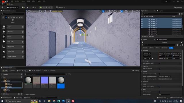 UE5 Prison Live - 3ds Max - Unreal Engine 5 #Unrealengine5 #3dsmax #gamedevelopement