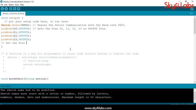 Build Mobile Controlled Robotics Project at home - Skyfi Labs Online Project-based Course