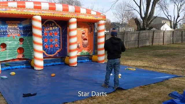 Carnival Inflatable - Star Darts