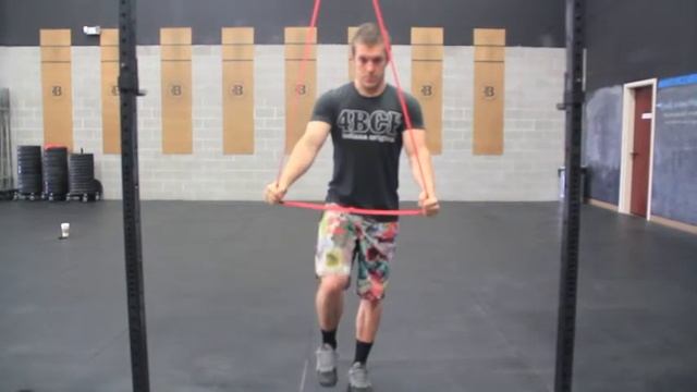 Band Resisted High Knee - Four Barrel CrossFit