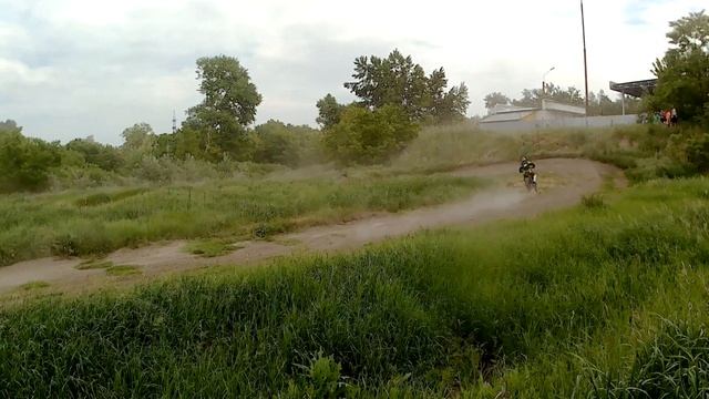 №1 Ветераны 1й заезд Мотокросс в Рубежном 2021