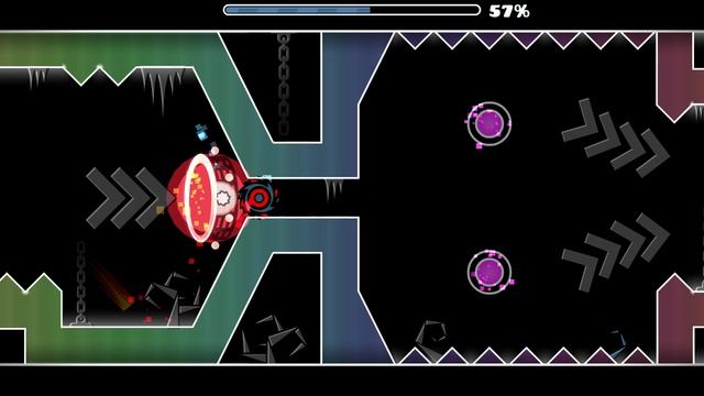 (Easy Demon) X By TriAxis 100% (3 Coins)