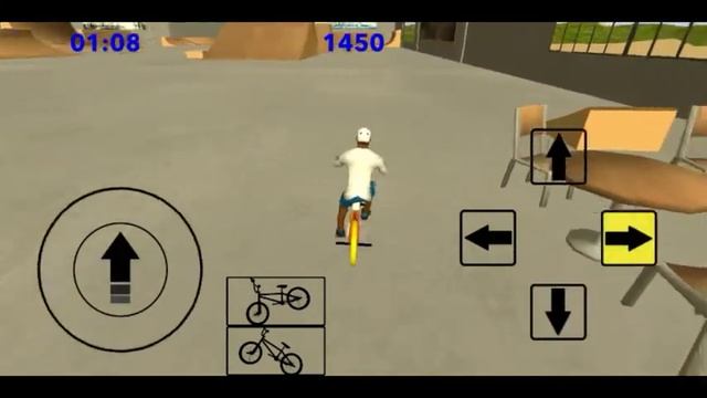 Просто катаюсь на Bmx в игре *Bmx fe3d*