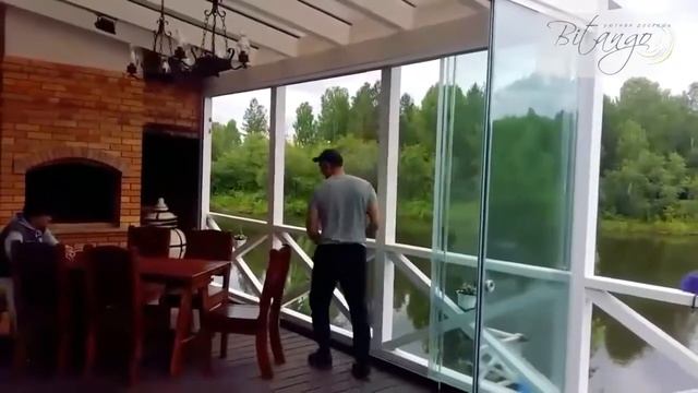 Безрамное остекление Claroflex® Slide в Сочи.