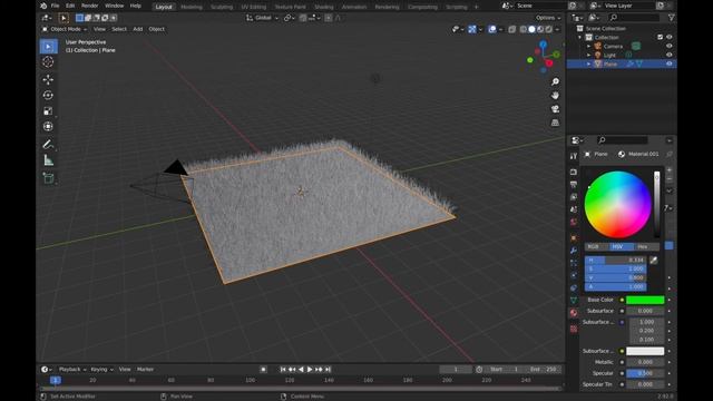 Quick Grass Tutorial | Blender 2.92.0