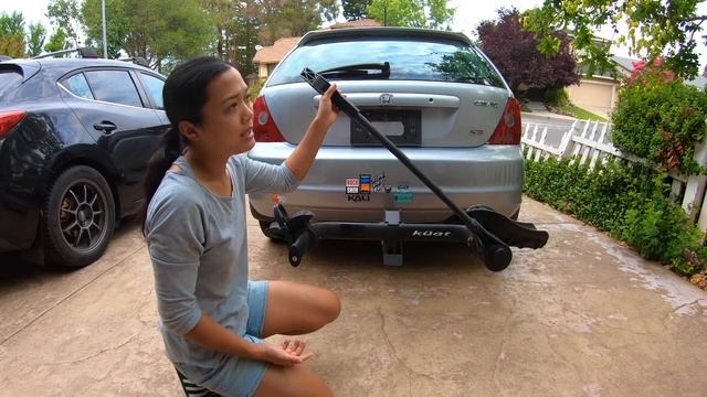 Ami's New Hitch Rack: Kuat Transfer V2 (1-Bike) - '02 Honda Civic Si EP3 @AmiEduardo