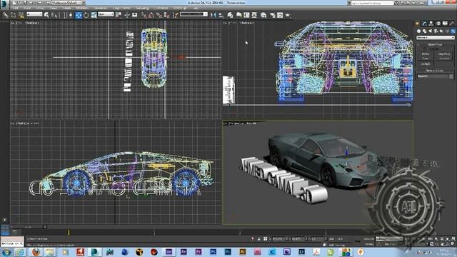 كورس AUTODESK 3D MAX 2014 المحاضر 1 (الجزءالثانى)