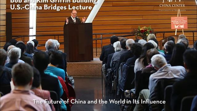 Griffin Lecture 2013: Ted Fishman on the Future of China and the World in its Influence