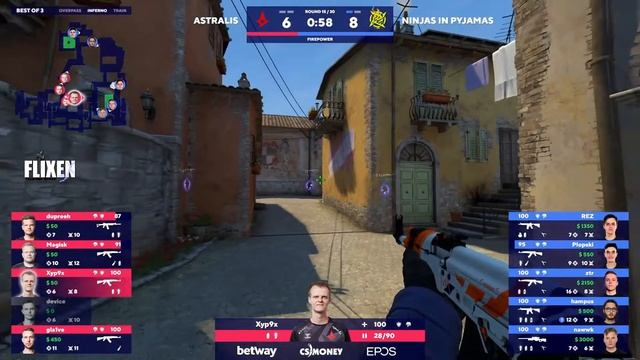 Astralis vs NiP - Blast Spring - Inferno - Map 2 - CS:GO