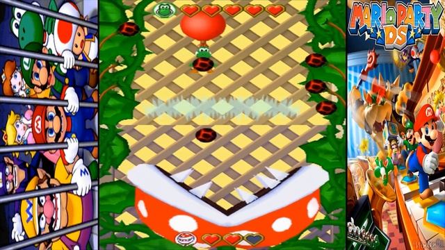Evolution of - Piranha Plant Minigames in Mario Party Games