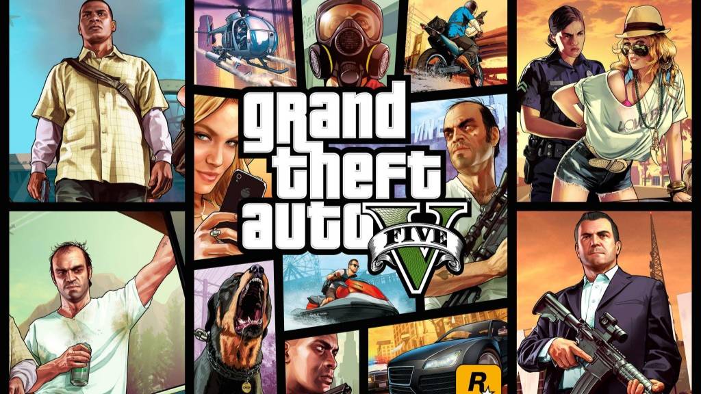 Как выглядит игра GTA V в 2025 году!!! (FullHD, 60 FPS)