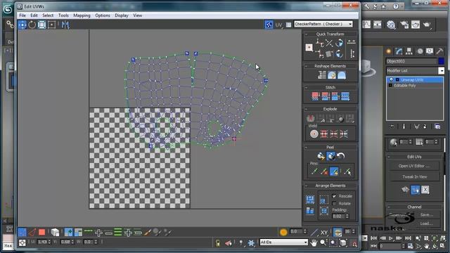 unwrap 3ds max 2012