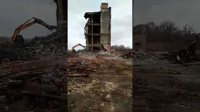 Снос лестничного марша