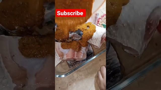 How to make spicy 🔥 tawa fish #shorts #tawafish #viralshorts