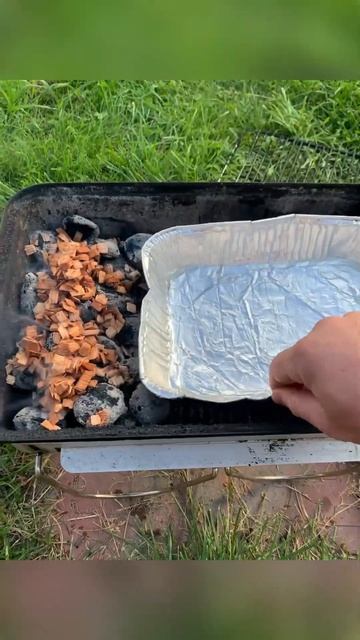 Скумбрия горячего копчения на угольном гриле go-anywhere от WEBER