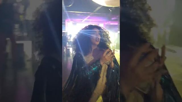 Adecia Lush performing to Hush Hush by the Pussycat Dolls at Azúcar Latino Night Club