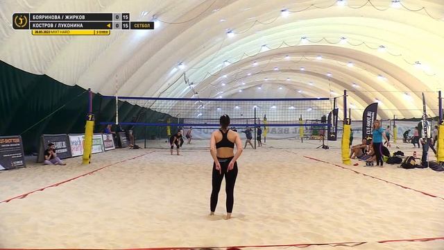 Финал: Бояринова / Жирков VS Костров / Луконина |  MIXT HARD -  20.03.2022