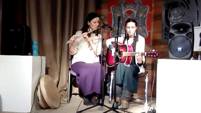 Мария Полянская и Ольга Кострова - 001 (live квартирник)