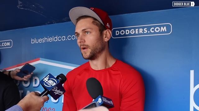 Trea Turner talks free agency, Mookie Betts playing shortstop & more in Dodger Stadium return