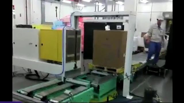 mobile pallet strapping machine