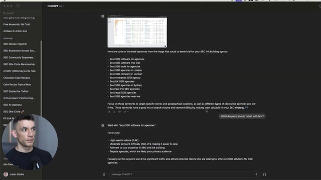 How To Use the NEW ChatGPT Desktop App For AI SEO
