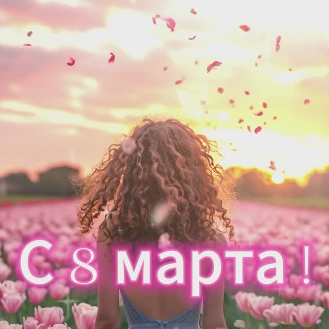 С 8 марта ! Женский день