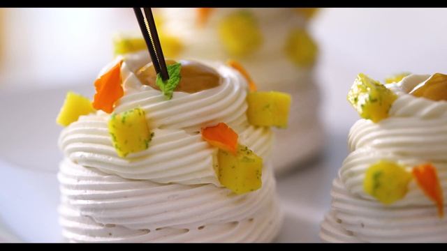 Waring Collective - Chef Karina Rivera's Tropical Pavlova