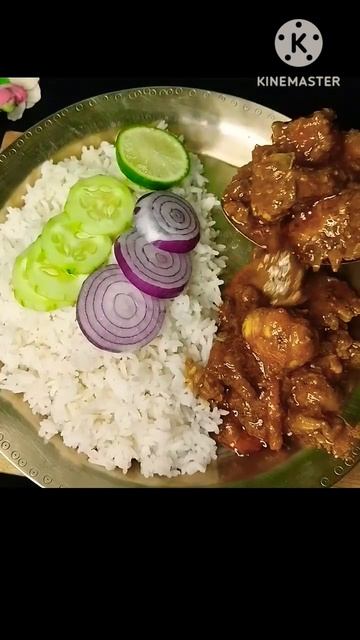 mutton curry with rice #assameserecipe #muttoncurry