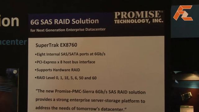 Promise FastTrak - 6G SAS RAID Solution SuperTrak EX8760