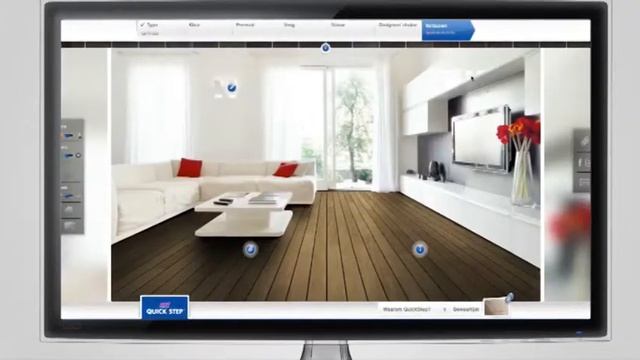 Quick-step aplikacja wspomagająca projektowanie - www.quick-step.com