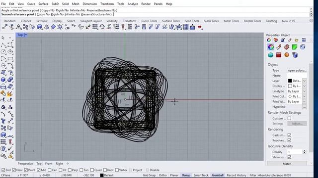 How to Model 3d Stair Railing in Rhinoceros - 002