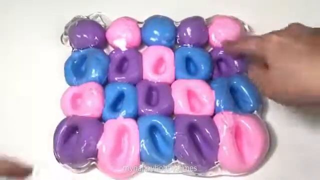 лёгкий пластилин и слайм😍💕/ light putty 😍💕