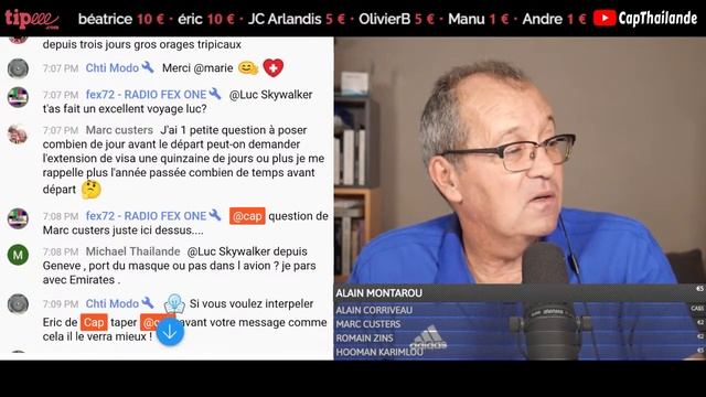 LIVE DU MERCREDI : Un vol pas cher pour la Thaïlande ? | Questions / Réponses en DIRECT | 16/11/202
