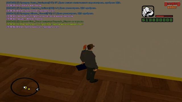 Leonardo Hurrigton | Role Play | Для Понедельника | Покраска стен в Конференц-Зале.