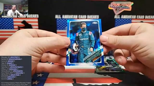 2021 Topps F1 Sapphire Break 12/4/22