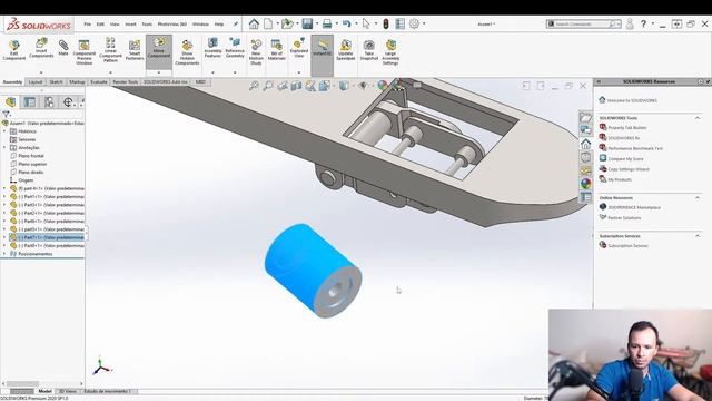 SolidWorks Tutorials - Pallet Cart - Part 9 - The Assembly