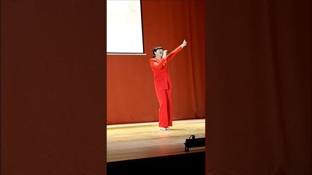 Фрагмент праздничного концерта в ДК Межводное.