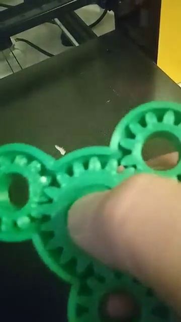 Kywoo 3d. Printed gears spiner. #kywoo3d