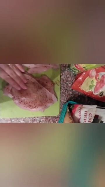 Сочная грудка с картошкой