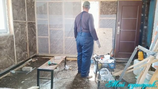 Мой хуторок  2 05 21г  Теплица, огород и дом.
