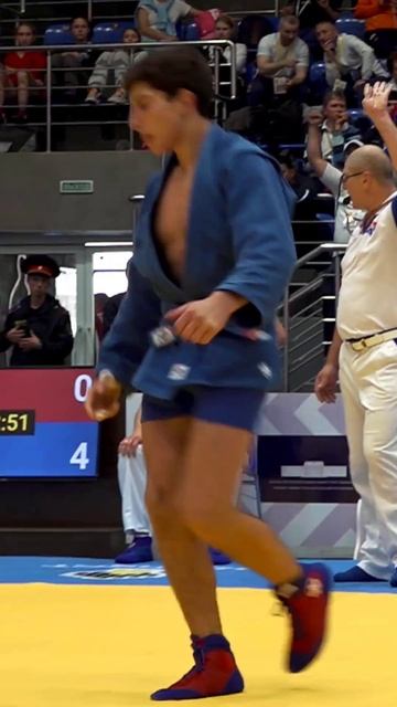 Mher OHANYAN (ARM) secured a stunning win against Ayan TUREKUL (KAZ) celebrated it with pure emotion
