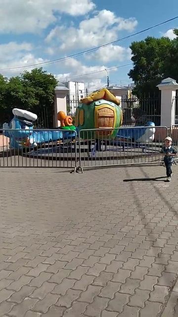Петровский парк в Архангельске