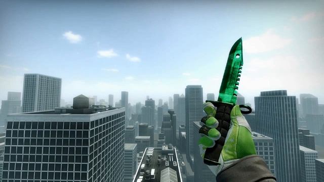Gravey Crafts: M9 Emerald + Hedge Maze gloves