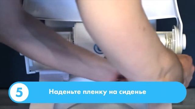 Замена рулона в диспенсеры одноразовых сидений для унитаза Clean Touch CT-101, CT-102