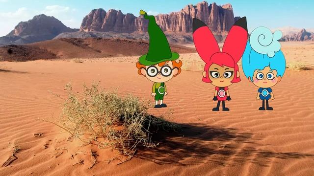 Три Пугашек - 1 серия - Пустыни